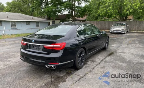 2016 BMW 750 Xi from USA, damaged, VIN WBA7F2C53GG419295